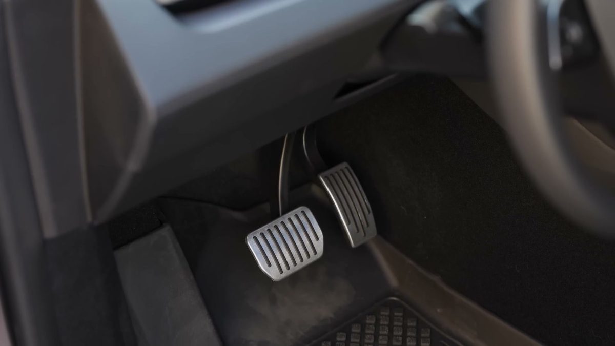 Performance Pedals in Ryan Shaw's Tesla